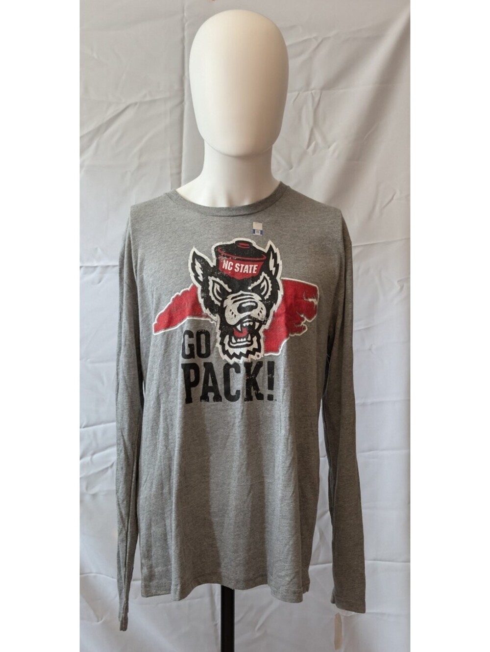 Top Of The World North Carolina State Wolfpack t shirt Long Sleeve size L